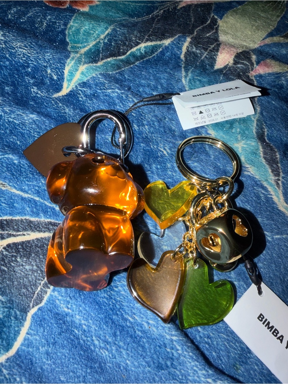 2 Bimba y Lola Keychains. Brand New with Tags
